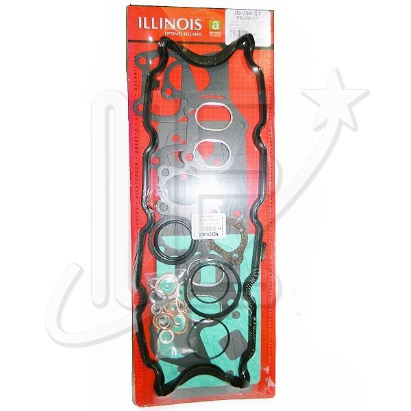 JUEGO JUNTAS DESCARB. S/TAPA  XUD7-XUD9 205 / 405