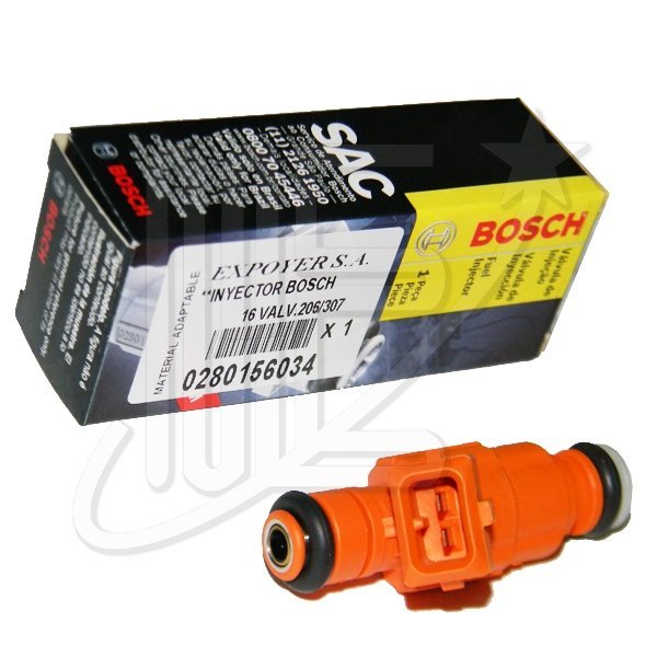 INYECTOR COMBUSTIBLE BOSCH 206/307 16V