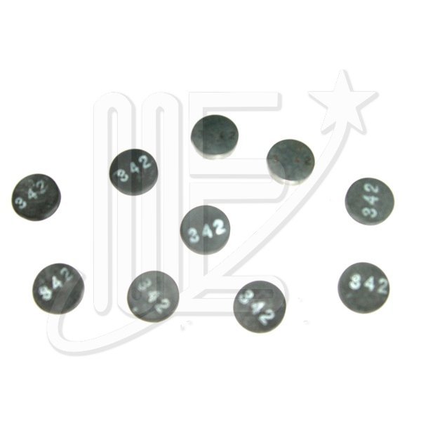 PASTILLA REGULACION VALVULAS 2.50  ZX-XAN-XSA-BERL