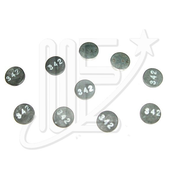 PASTILLA REGULACION VALVULAS 2.80  ZX-XAN-XSA-BERL