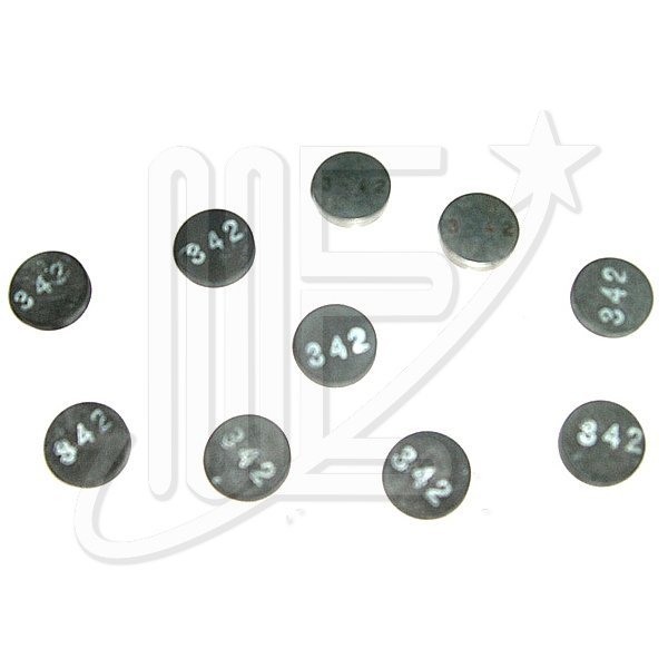 PASTILLA REGULACION VALVULAS 2.60  ZX-XAN-XSA-BERL