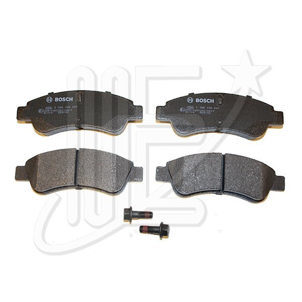 JUEGO PASTILLAS FRENO BOSCH 307/206 1.6 16V