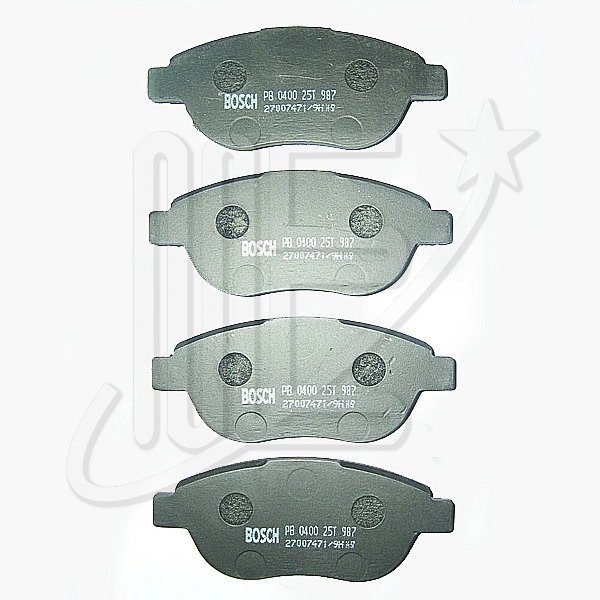 JUEGO PASTILLAS FRENO BOSCH 2.0 HDI 307