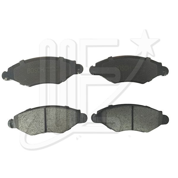 JUEGO PASTILLAS FRENO BOSCH 1.6 i 16V 206/206SW