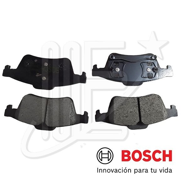 JUEGO PASTILLAS FRENO BOSCH TRASERA C5