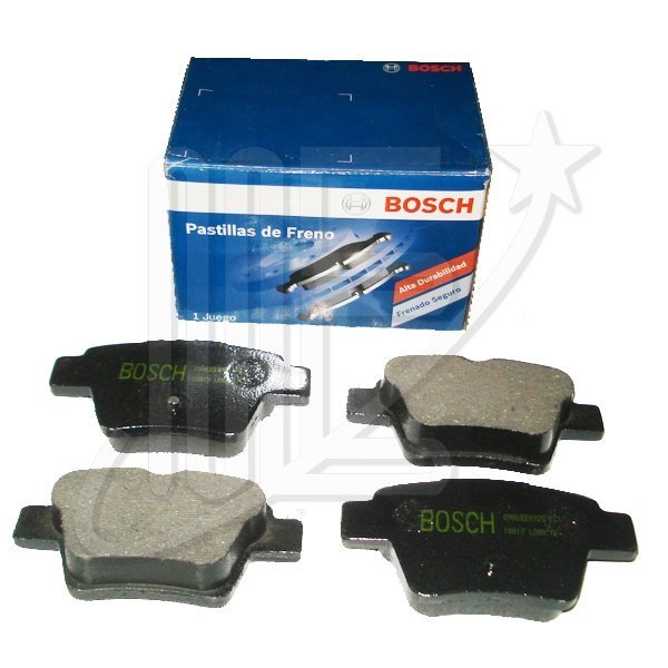 0986BB0935.jpg JUEGO PASTILLAS FRENO BOSCH TRASERAS C4 / 307