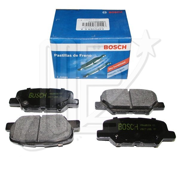 JUEGO PASTILLAS FRENO BOSCH TRAS 4008 2.0 HDI