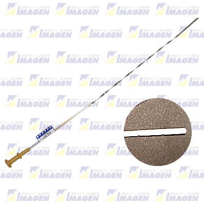 VARILLA ACEITE XU7 AMARILLA 600 X 4 MM