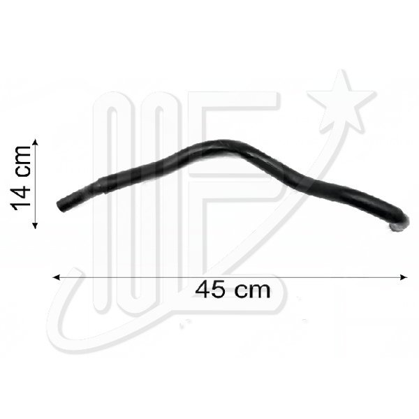 CAÑO INTERCAM CALOR CAUPLAS 9886 DW10TD XSA-PIC-C5
