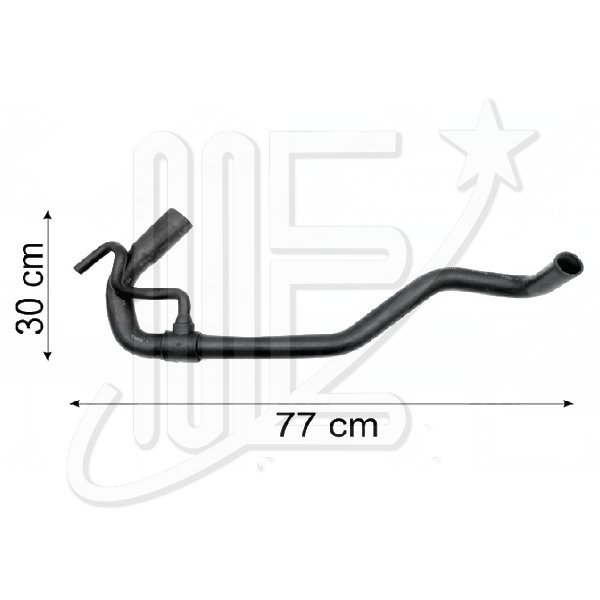 CAÑO SALIDA RADIADOR CAUPLAS 9743 JUMPER