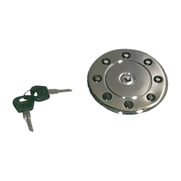 TAPA TANQUE COMBUSTIBLE C/LLAVE DEP-CROM