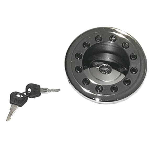 TAPA TANQUE COMBUSTIBLE C/LLAVE DEP-CROM