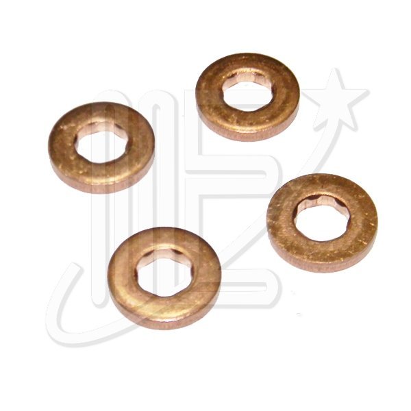 JUEGO (4) ARANDELAS BASE INYECTOR ORIG -DV4TD- C3