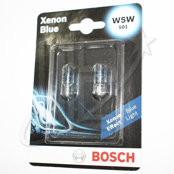 LAMPARA W5W 12V 5W Xenon Blue W2,1x9,5d (12961BVB2
