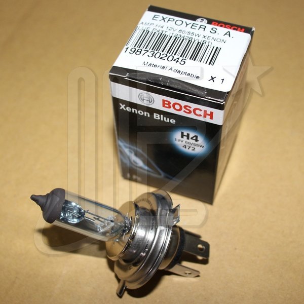 LAMPARA H4 12V 60/55W Xenon Blue P43t (12342BVUB1)
