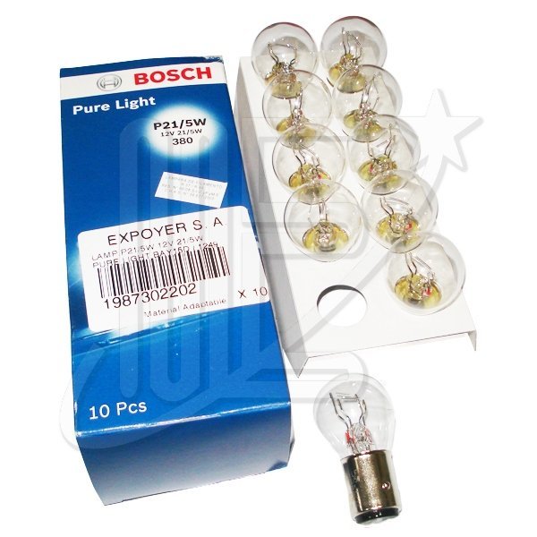LAMPARA P21/5W 12V 21/5W Pure Light BAY15d (12499