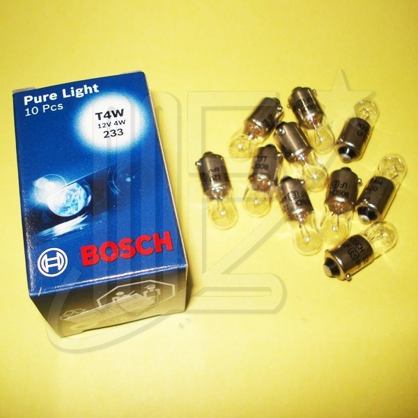 1987302207.jpg LAMPARA T4W 12V 4W Pure Light BA9s ( 12929 )