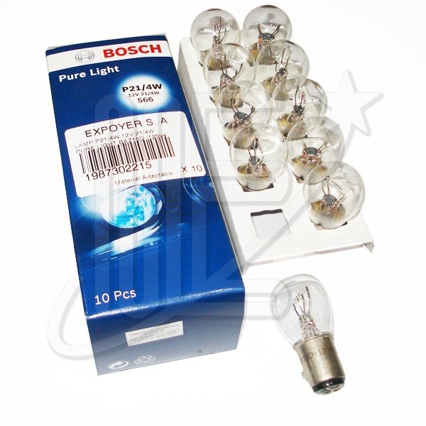LAMPARA P21/4W 12V 21/4W Pure Light BAZ15d (12594)