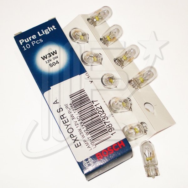 LAMPARA W3W 12V 3W Pure Light W2,1x9,5d ( 12256 )