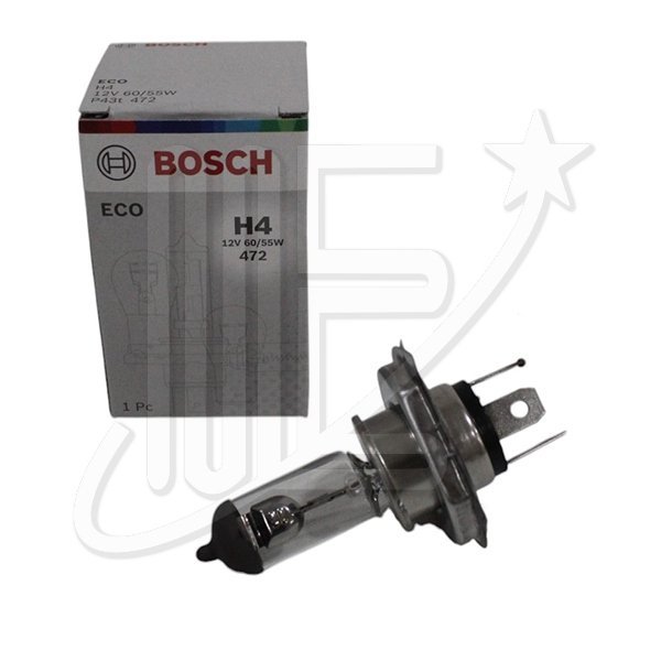 LAMPARA BOSCH ECO H4 12V 60/55 P43T