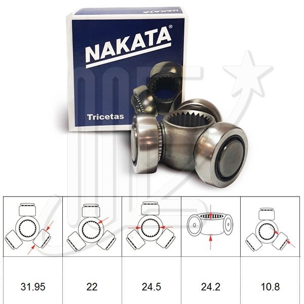329902N.jpg TRICETA SEMIEJE NAKATA NT005 C3-AIRCOSS