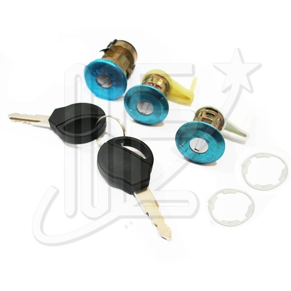 4162PO3U.jpg JUEGO CILINDRO DE PUERTAS E IGNICION 206