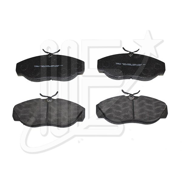 4251160T.jpg JUEGO PASTILLAS FRENO DEL TRW RCPT04640 BOXER 1.9D