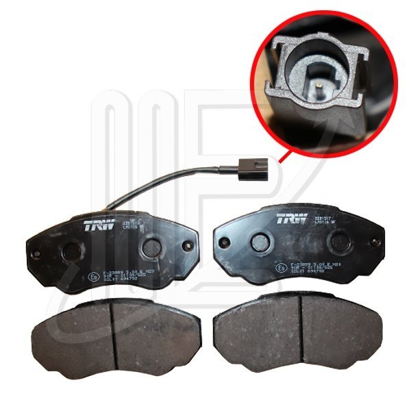 4254580TC.jpg JUEGO PASTILLAS FRENO COTEC GDB1517 BOXER 2.3