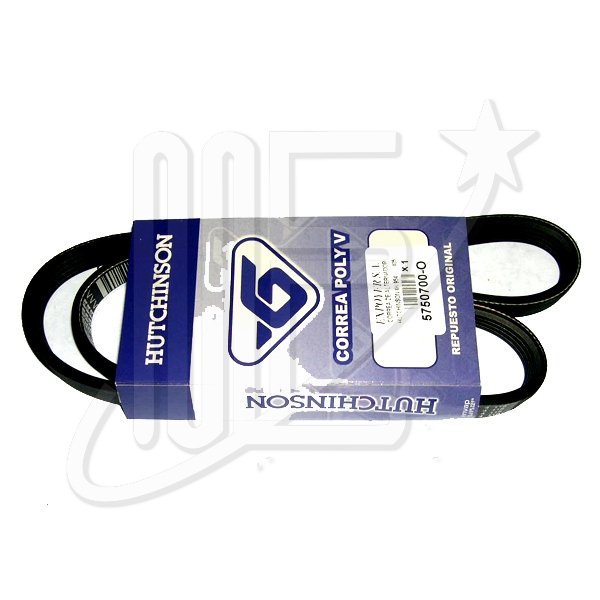 CORREA 6PK-1725      ALTERNADOR HUTCHINSON  P  406