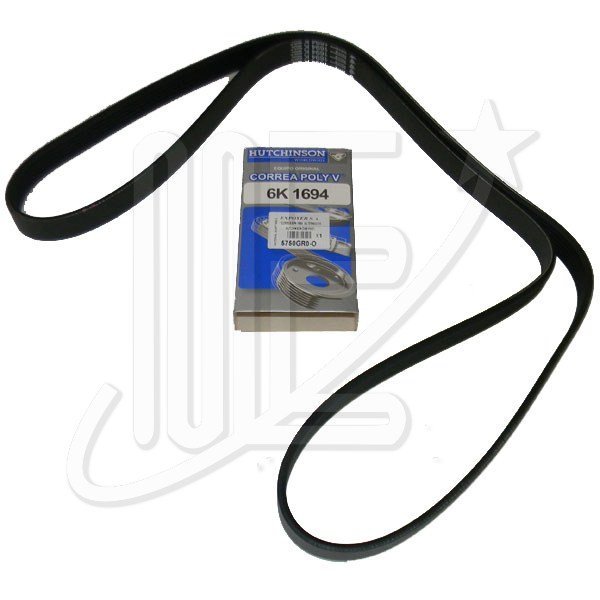 CORREA 6PK-1694   ALTERNADOR HUTCHINSON DW8.PART