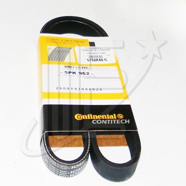 CORREA 5PK-962  ALTERNADOR CONTINENTAL P/106D