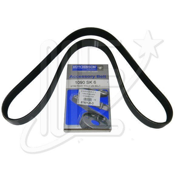 CORREA 6SK-1090 ELASTICA HUTCHINSON ALTER. C3-C4