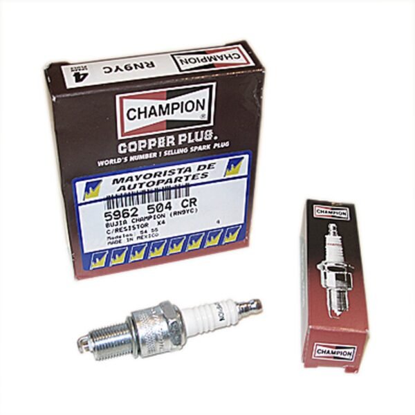 BUJIA CHAMPION (RN9YC) C/RESISTOR PACK X 4 C/U