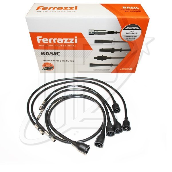 5967B60R.jpg JUEGO CABLES BUJIA PVC FERRAZZI 505 1.8 - 2.0 GR-S