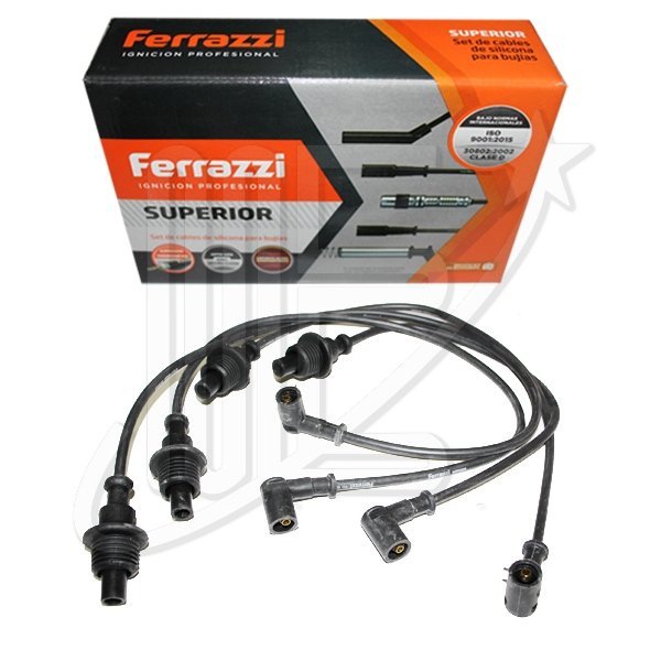5967L70F.jpg JUEGO CABLES BUJIA SILICONA FERRAZZI P/306 M/XU7JP