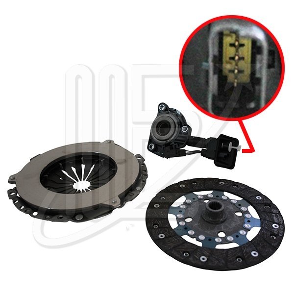 KIT PLACA/DISCO/ROD HIDR LUK BERLINGO 230mm