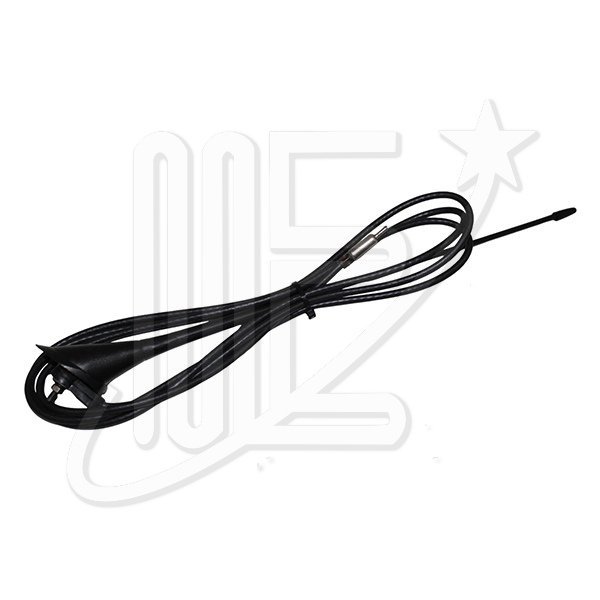 ANTENA TECHO TRAS PICASSO ACERO NEGRA 45CM