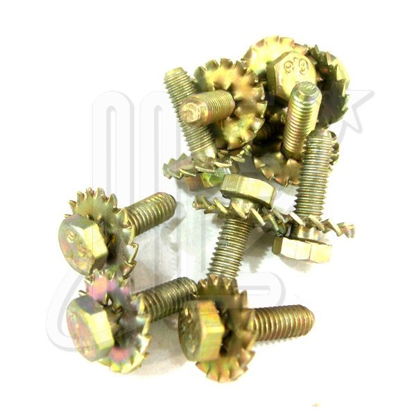 TORNILLO C/EXAG.  6 x 16 CON ARANDELA