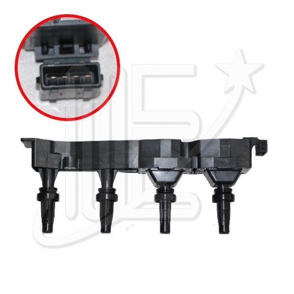 BOBINA ENCENDIDO 206/PARTNER/C3/C4/BERLINGO/XSARA