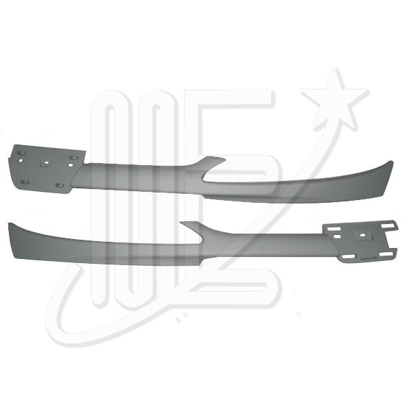 REJILLA FRENTE ( 3 PIEZAS ) C/PRIMER ABS   206