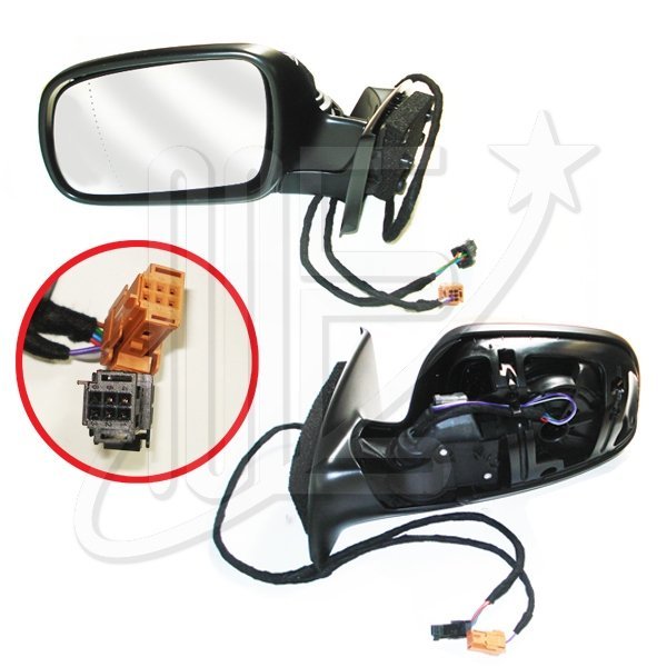 ESPEJO EXT IZQUIERDO-REBATIBLE ELECTRICO-ORIG. 307