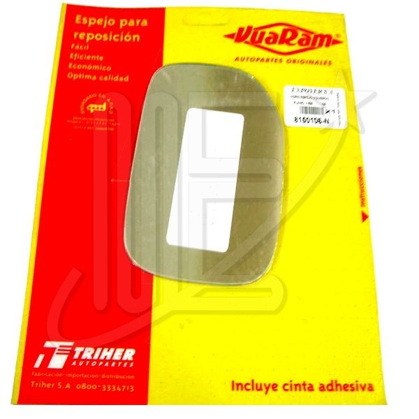 VIDRIO ESPEJO IZQ PLANO                        106
