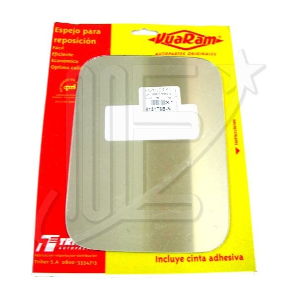 VIDRIO ESPEJO DER PLANO                        T6B