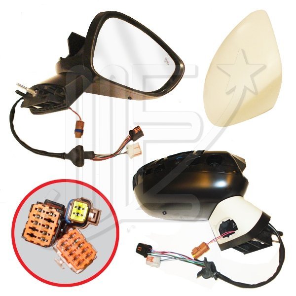 ESPEJO EXT DER ELEC METAGAL C4 14/S/TEMP/P/MUERTO