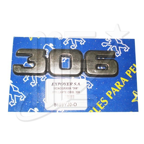 8659YJ1O.jpg INSIGNIA "306" OPACO ORIGINAL 306