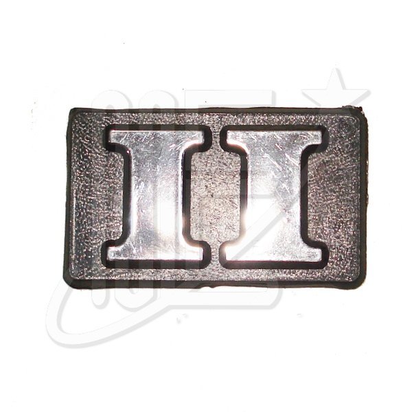 8661104O.jpg INSIGNIA "II" BRILLANTE ORIGINAL 5-55