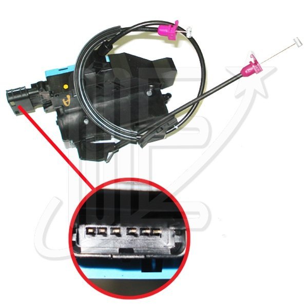 CERRADURA PUERTA TRASERA IZQ ORIG     C3 AIR CROSS