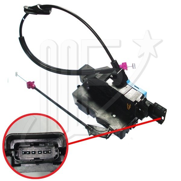 CERRADURA PUERTA TRASERA DER ORIG     C3 AIR CROSS