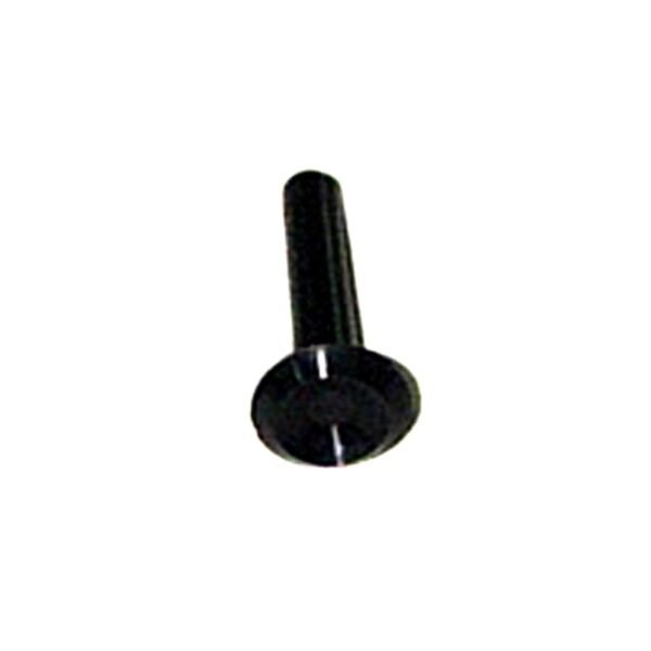 BOTON TRABA PUERTA PLASTICO NEGRO