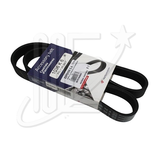 CORREA ALTERNADOR HUTCHINSON 6PK-1036 301